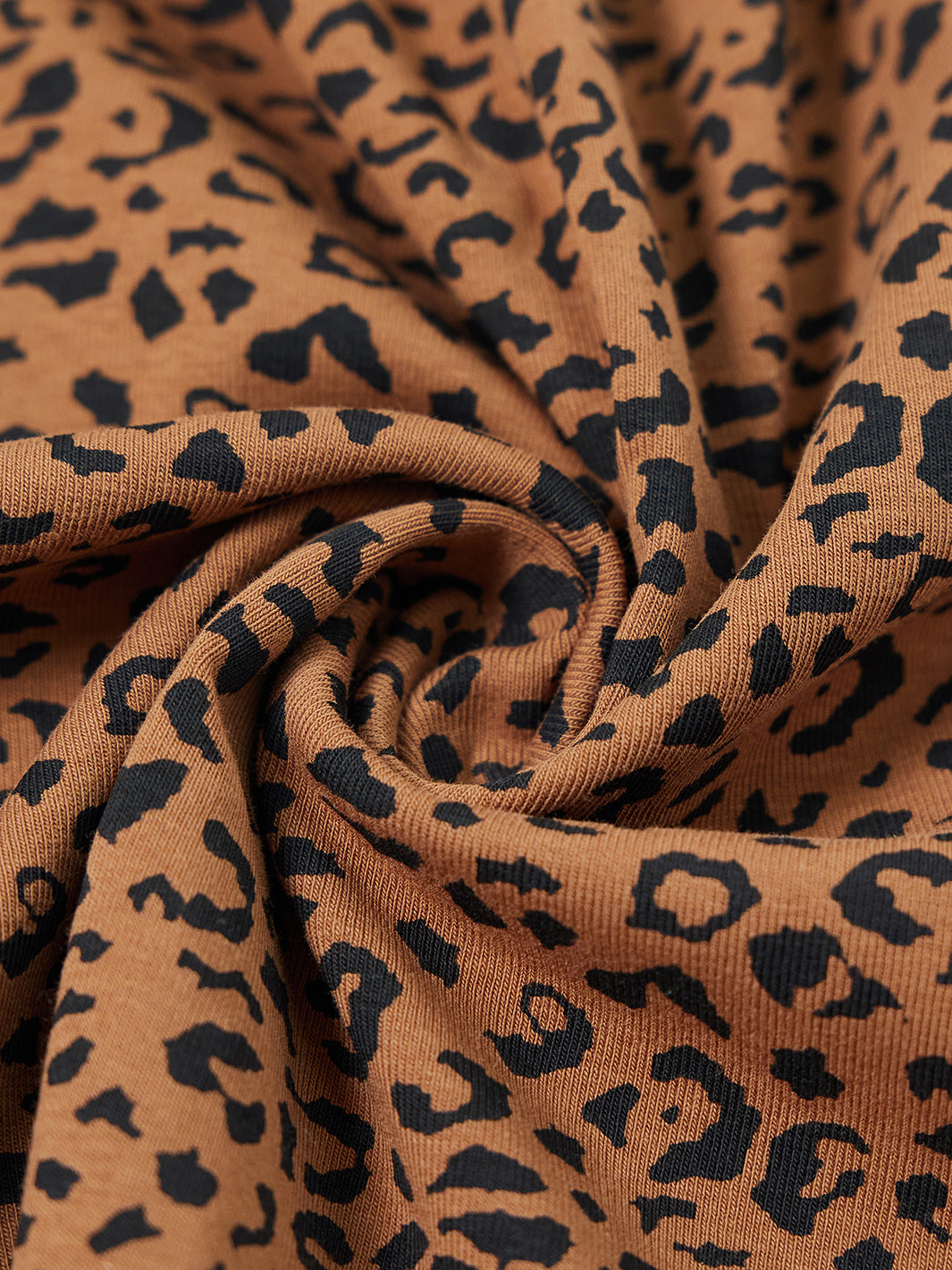 Leopard Turtleneck Dress