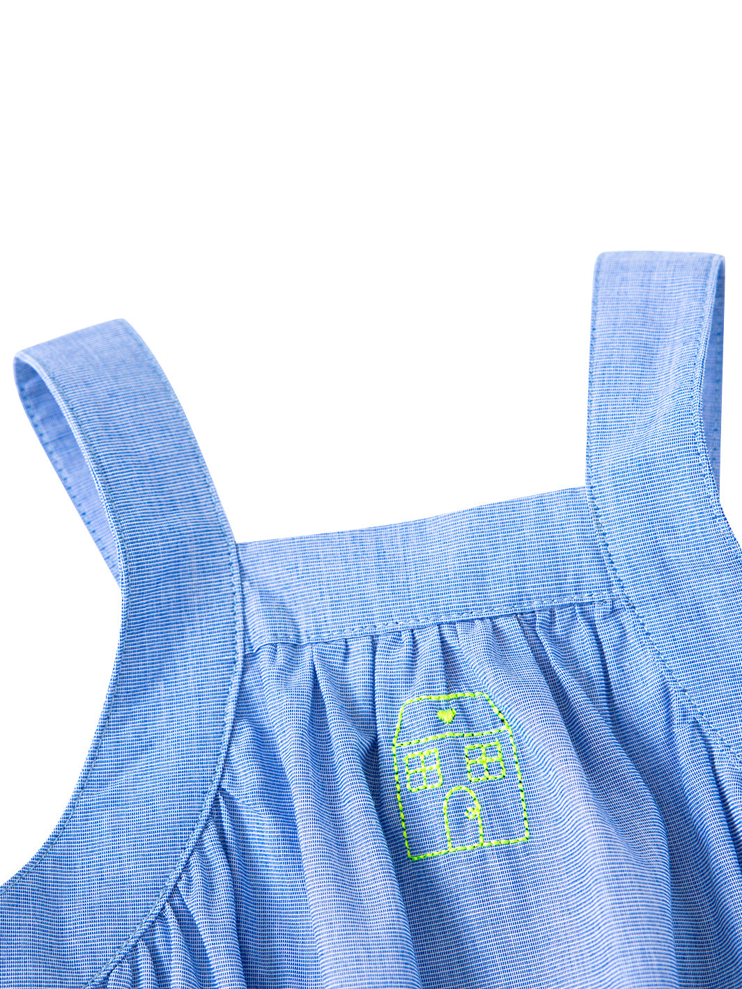 Baby House Embroidery Romper