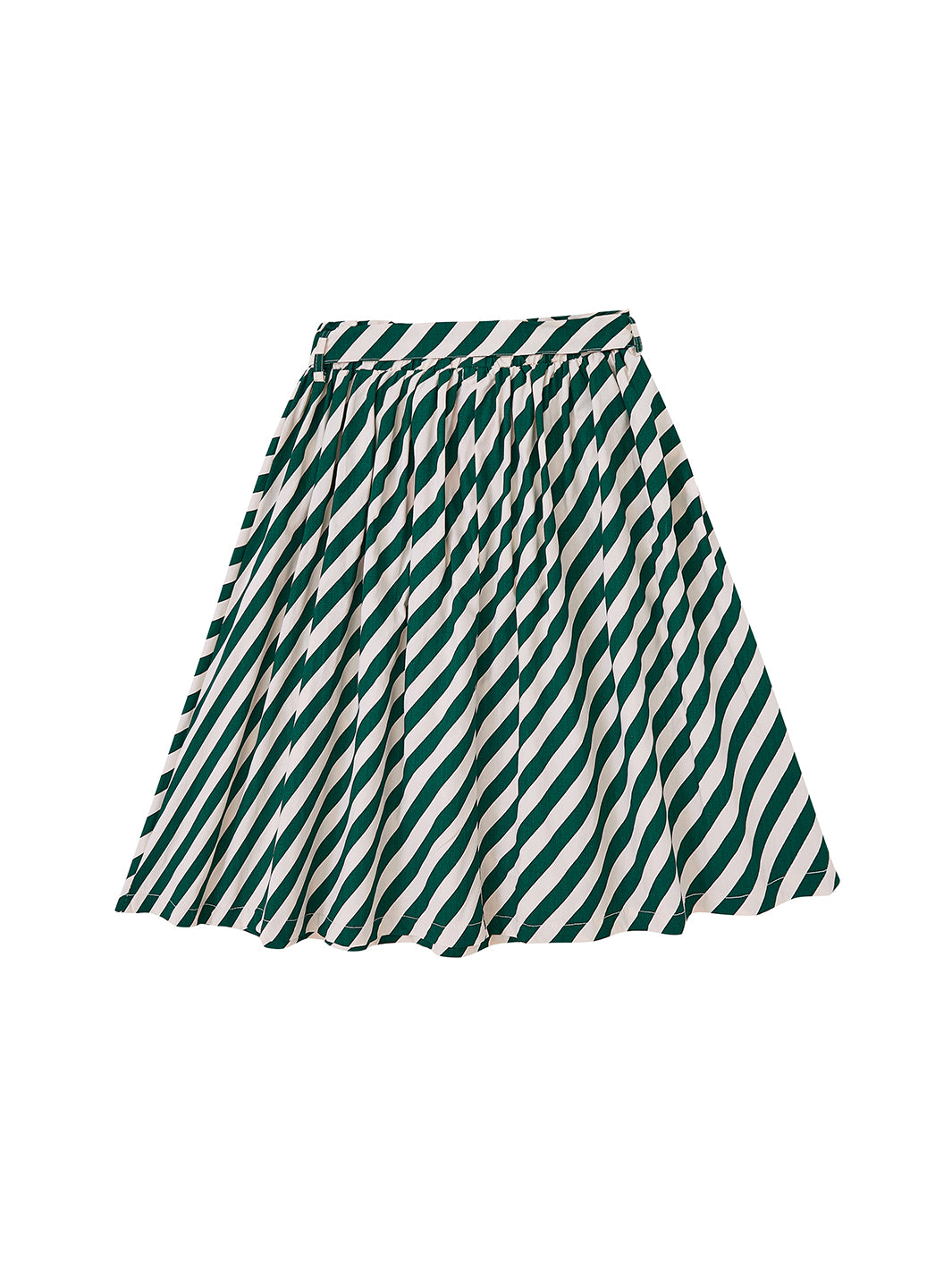 Slanted Stripe Skirt