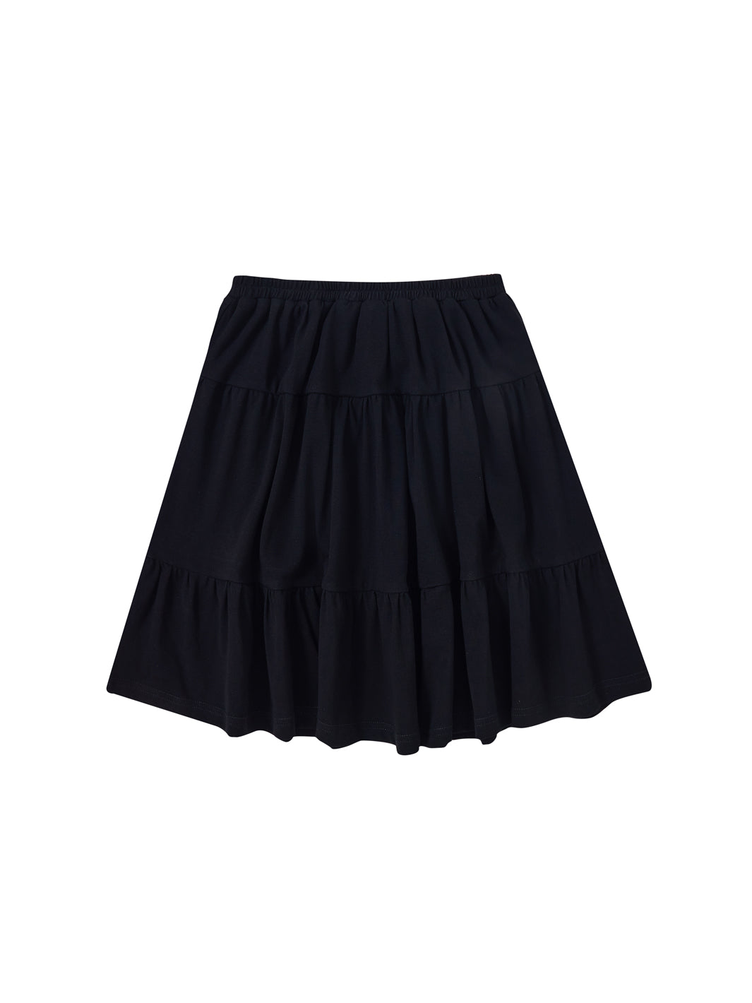 Tiered Skirt - Black