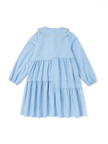 Collar Piping Dress