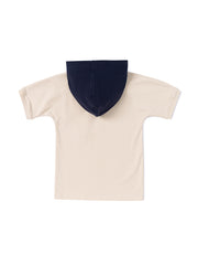 Tennis print hood short Top