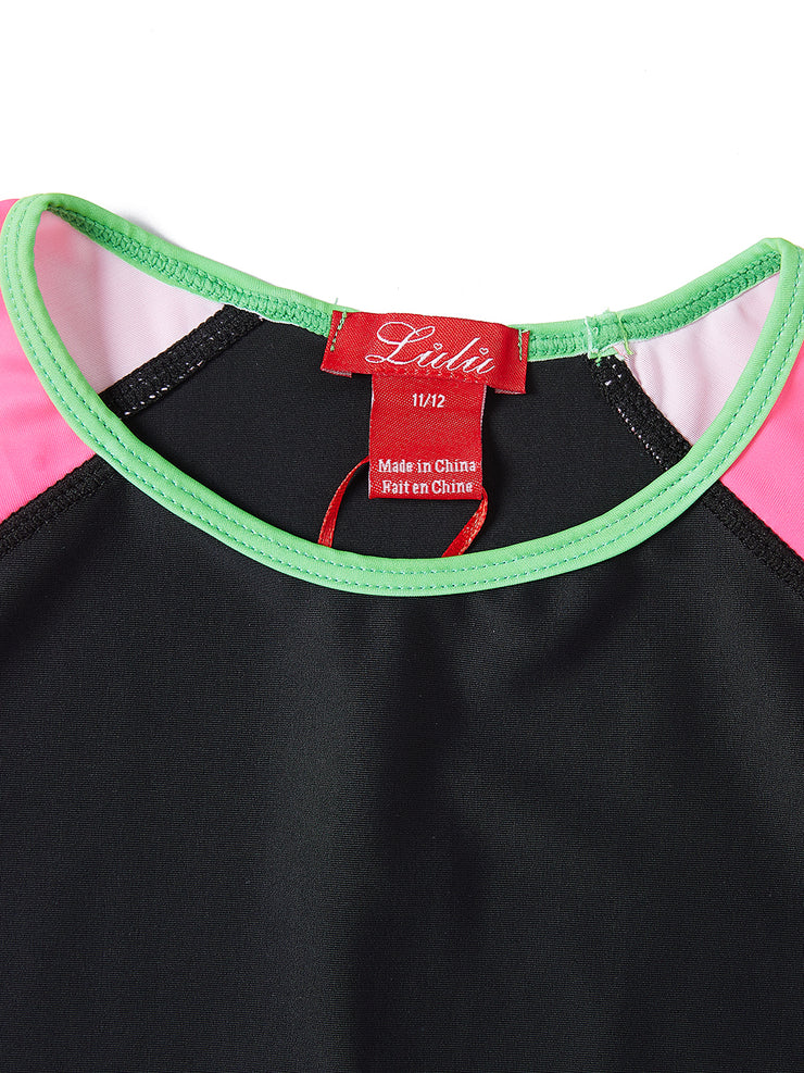 Color Block Long sleeve tee