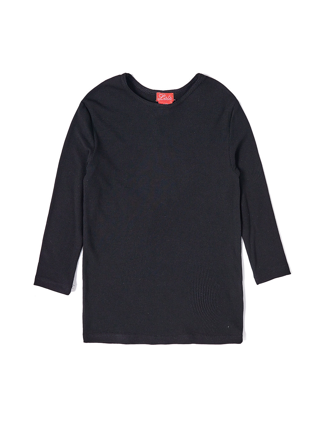 Basic Long Sleeve T-shirt - Black