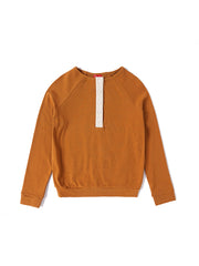 Front Buttons Top - Camel Combo Sand