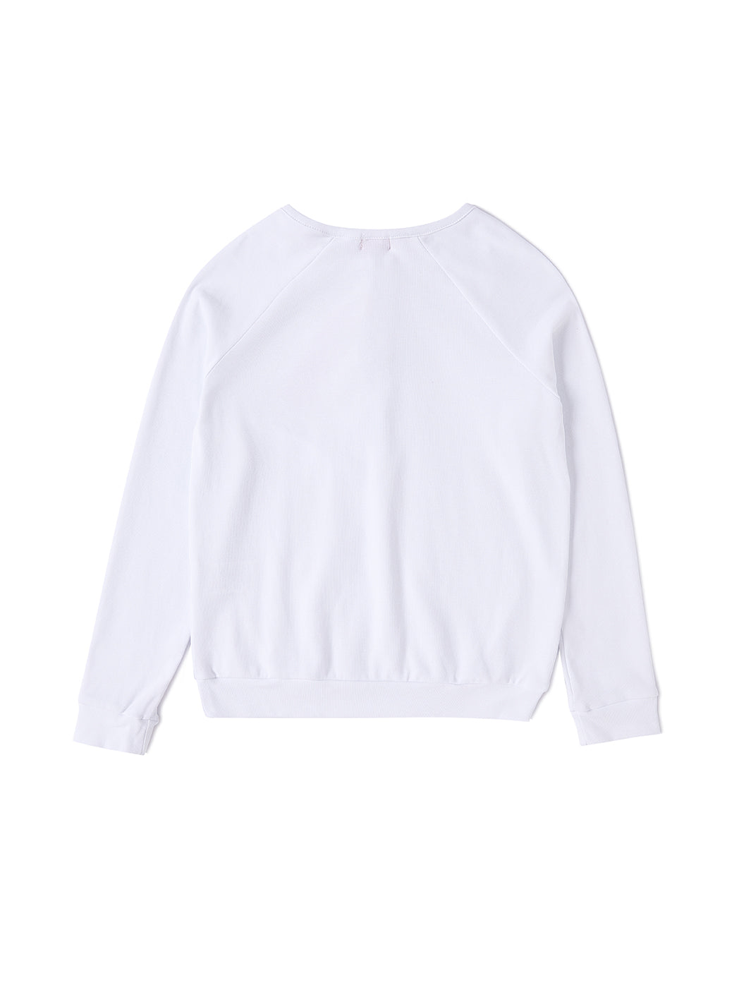Front Buttons Top - Winter White