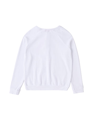 Top con botones delanteros - Blanco invierno