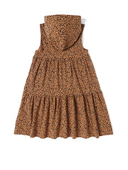 Jersey con capucha de leopardo