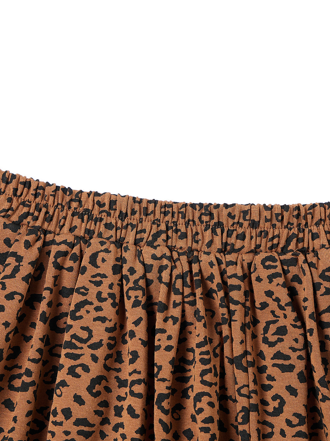 Leopard Tea Length Skirt