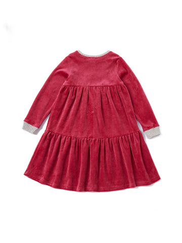 Velour Dress - Rose