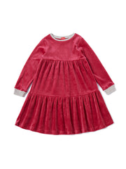 Velour Dress - Rose