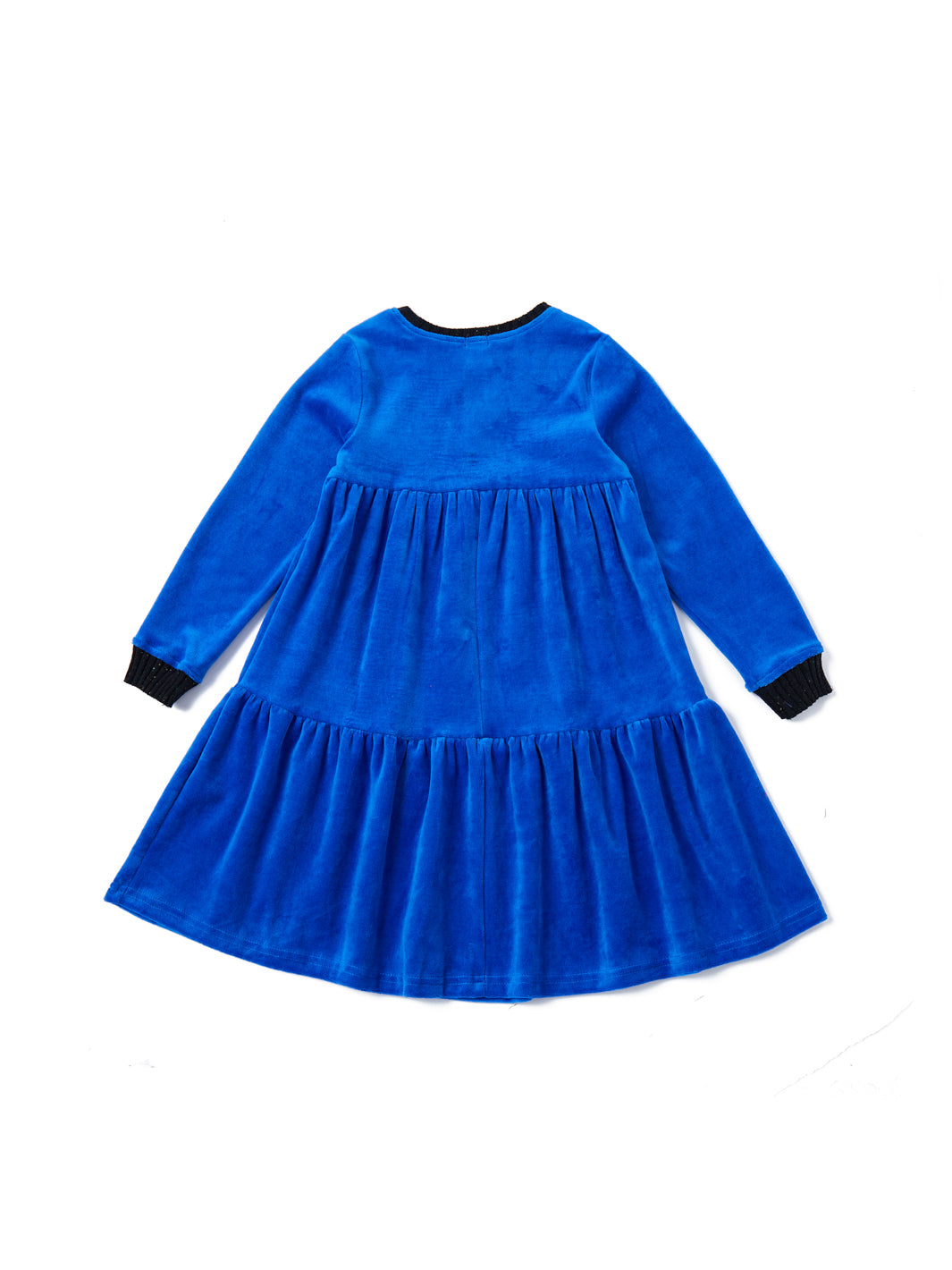 Velour Dress - Royal Blue