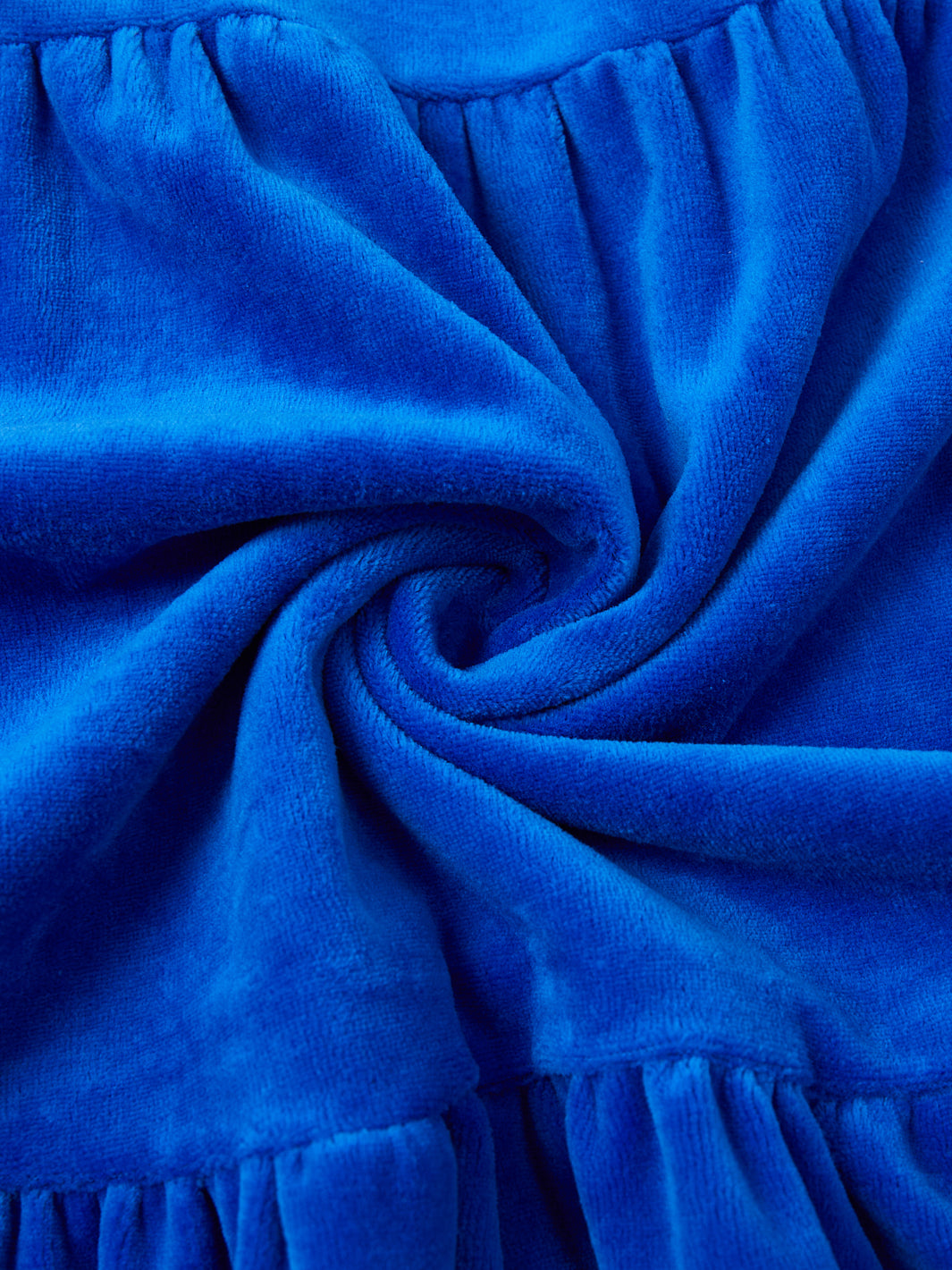 Velour Dress - Royal Blue
