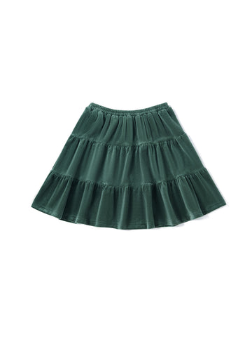 Velour Skirt - Green