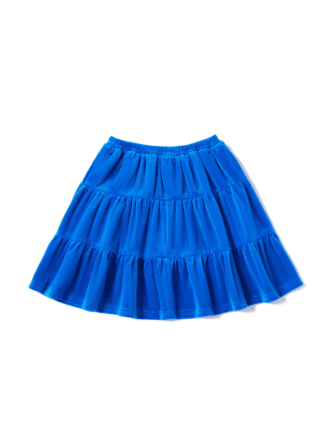 Velour Skirt - Royal Blue