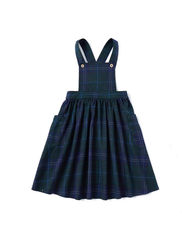 Plaid Pinafore Jumper