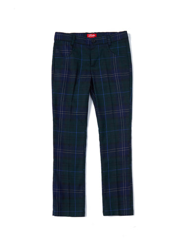 Plaid Long pants