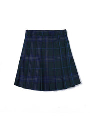 Plaid Pleated Skirt