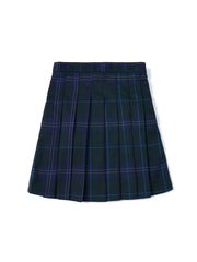 Plaid Pleated Skirt