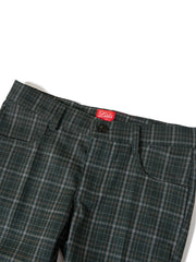 Thin Plaid long pants