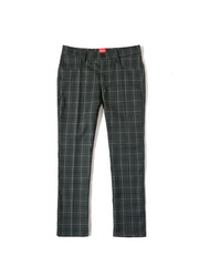 Thin Plaid long pants