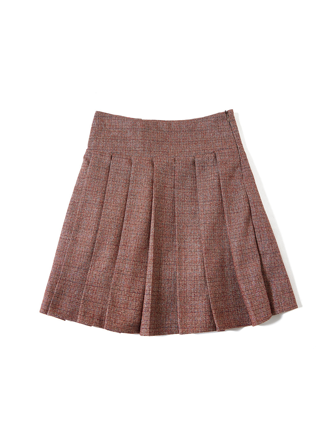 Side button Skirt - Rust