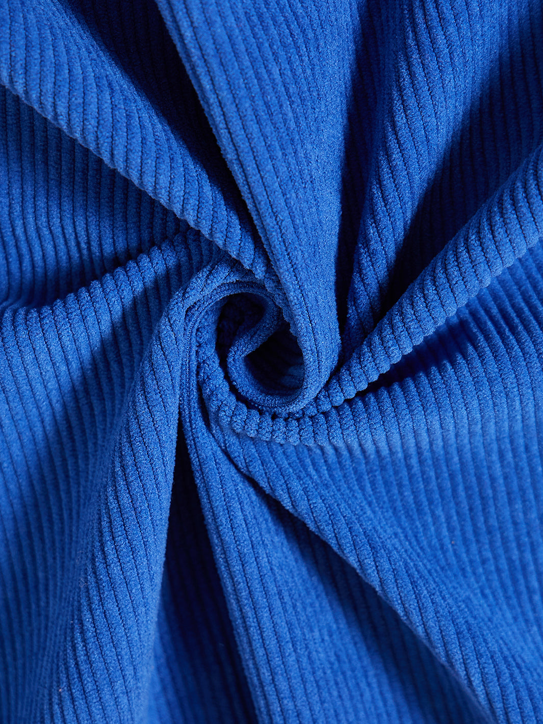Trim Collar Dress - Royal Blue