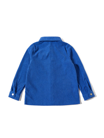 Pockets Shirts - Royal Blue