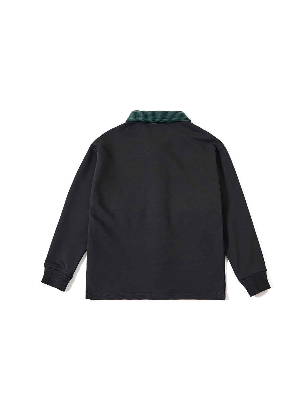 Corduroy Collar Shirt - Black/Green