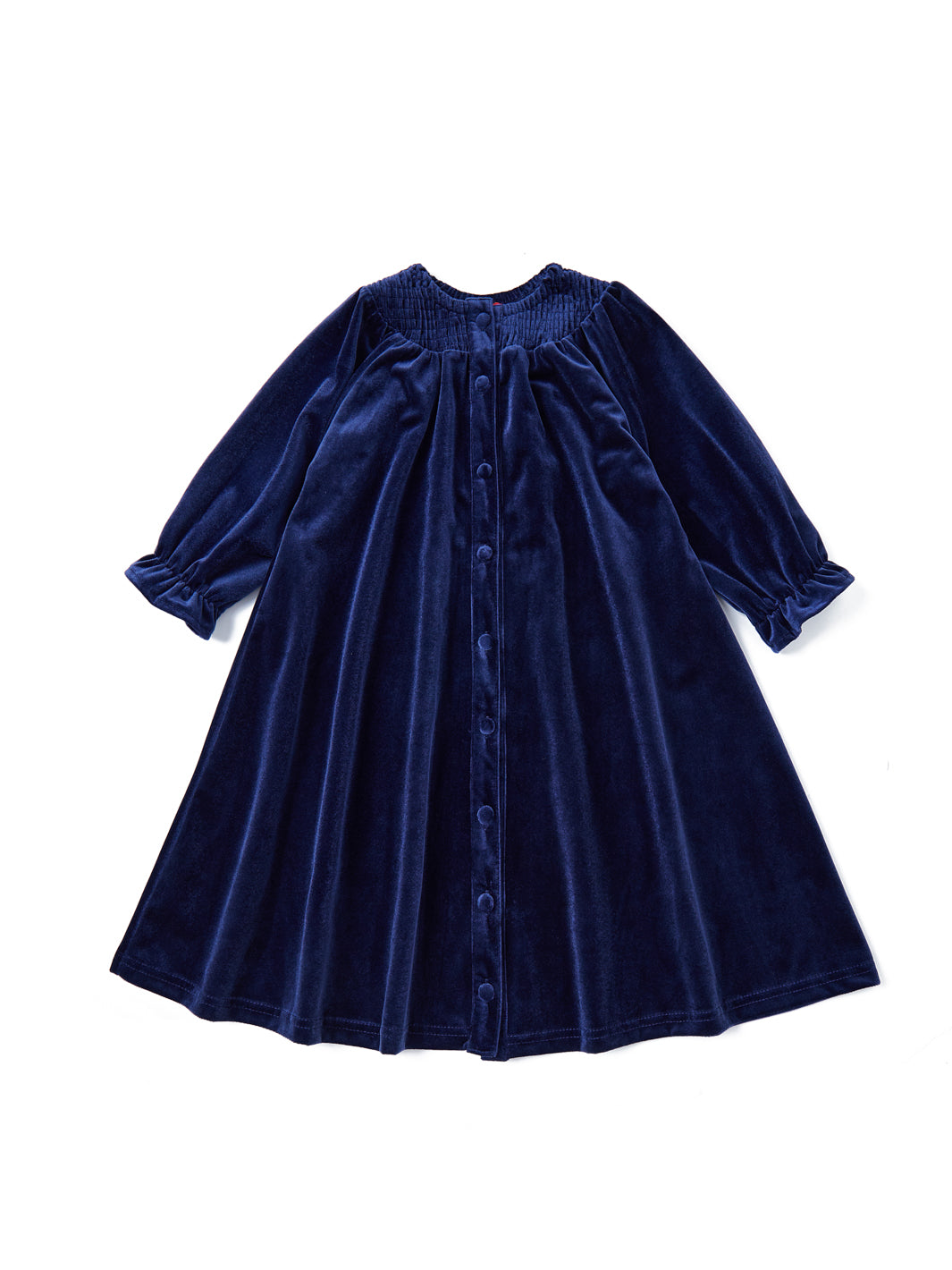 Velvet Shirring Dress