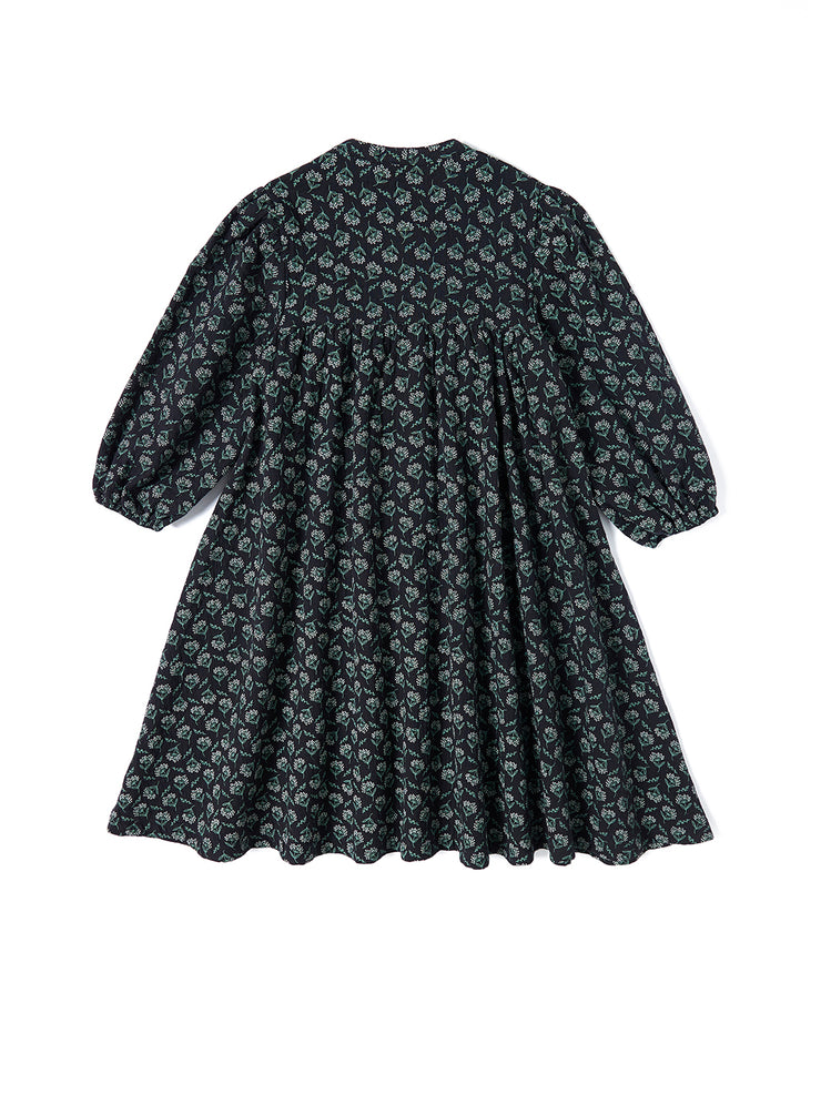 Green Floral Dress