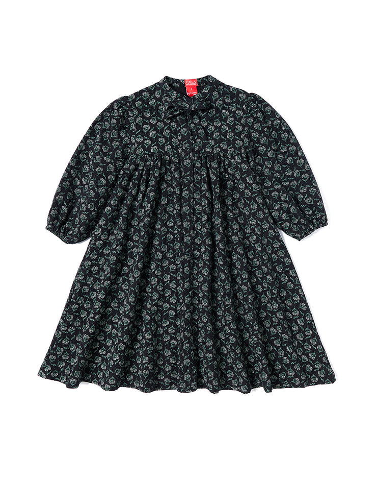 Green Floral Dress