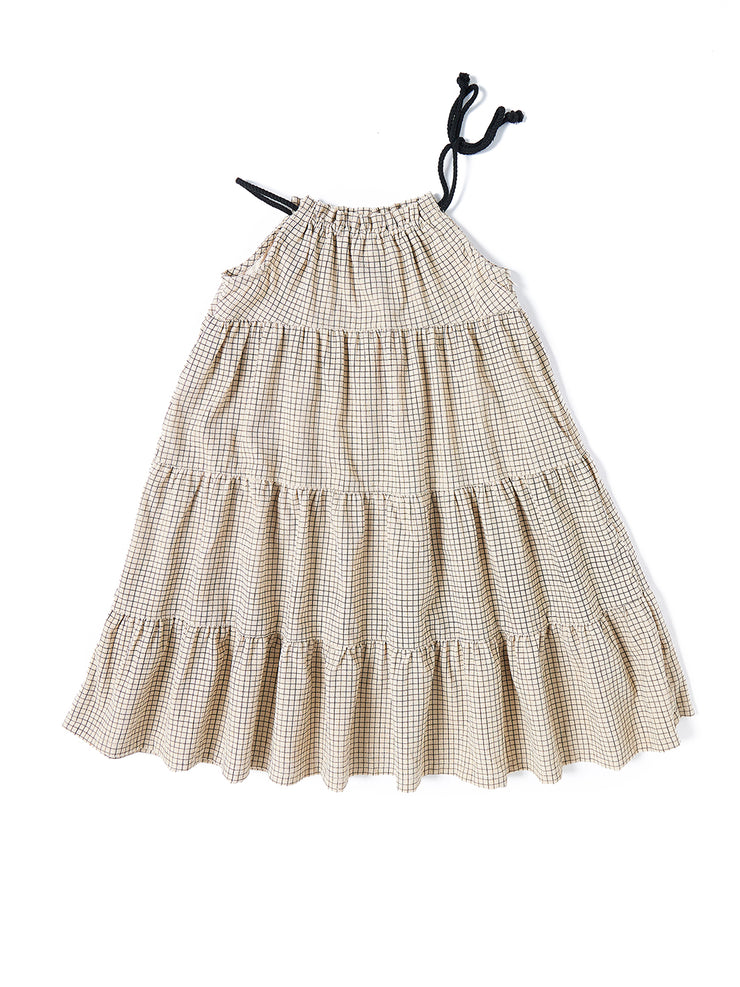 Corduroy Square Printed Jumper - Off White