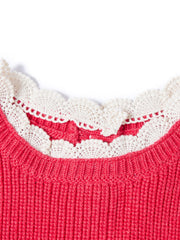 Detailed Neck Sweater