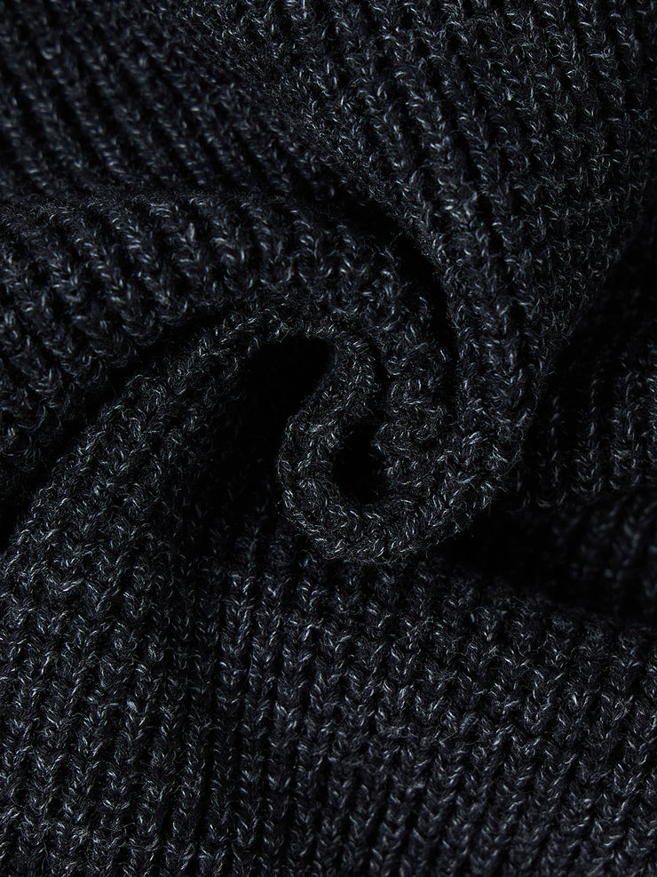 Heavy Crochet Knit Blazer