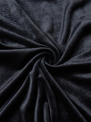 Knit Vest Robe - Oatmeal Mix/Black