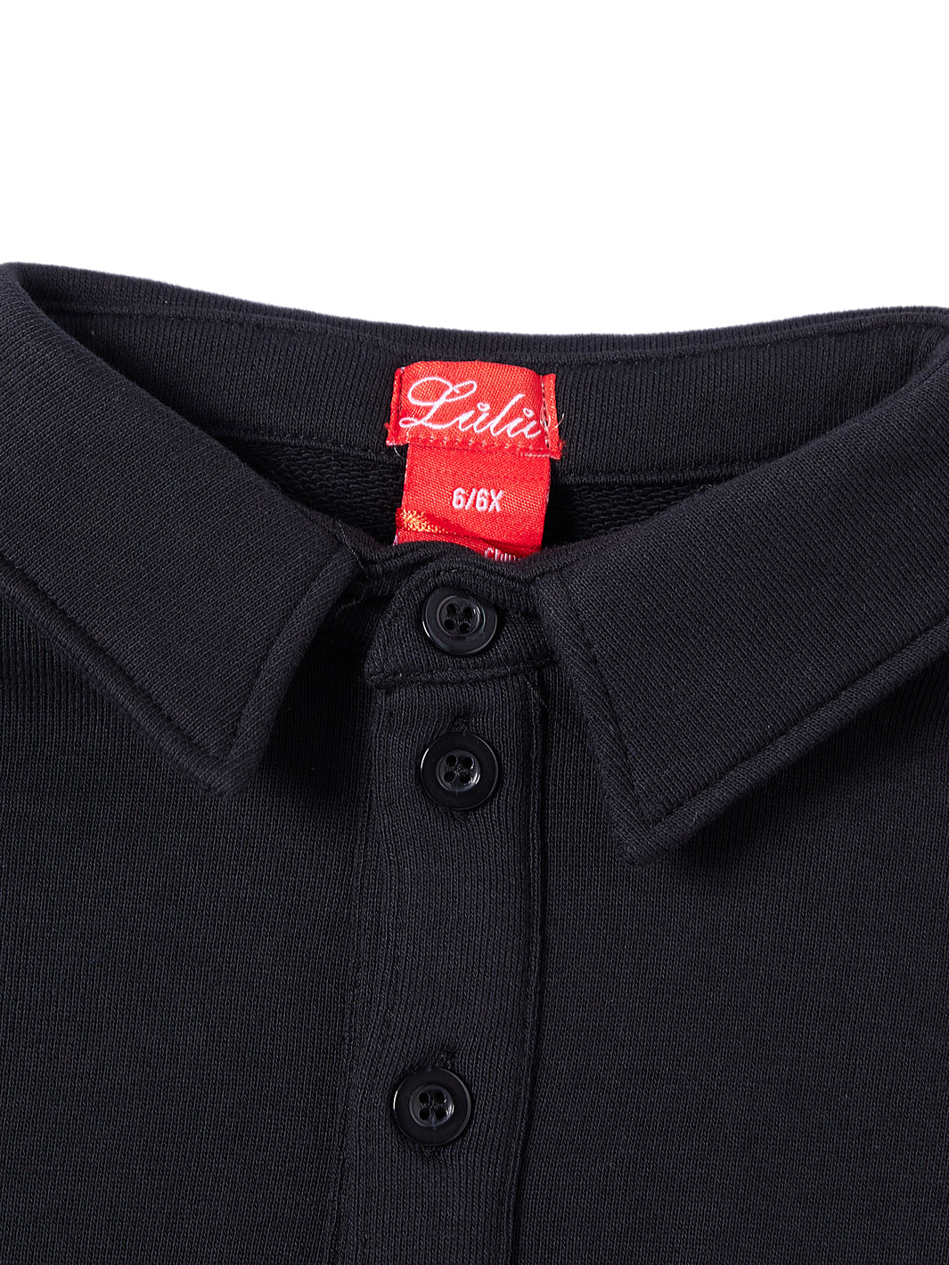 Contrast Inserts Polo - Black/Royal Blue