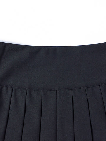 Pleated Skirt - Black