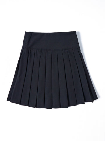 Pleated Skirt - Black