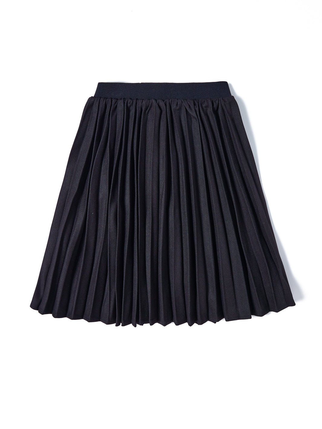 Accordion Pleated Skirt - Black