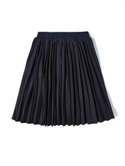 Accordion Pleated Skirt - Black