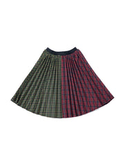 Pleated Half Skirt