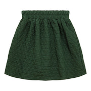 Triangle Quilted Skirt - Green