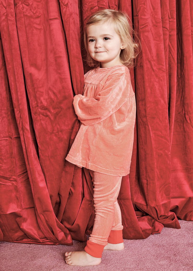 Girls Pin Stripe Tunic Set