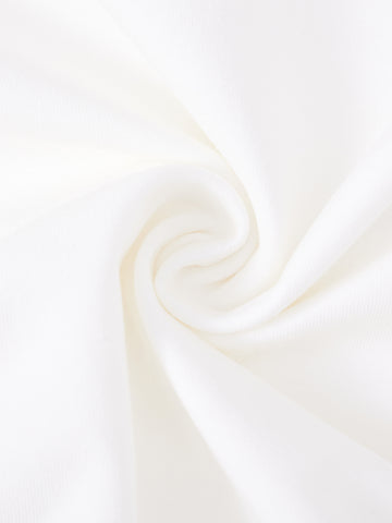 Rib Combo Top - White/Multi color