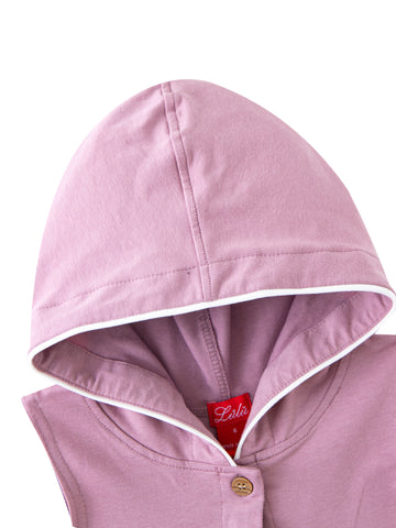 Hood Piping Jumper - Lavender