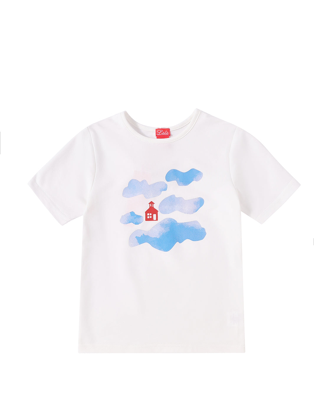 Cloud Print Short Sleeve T-shirt