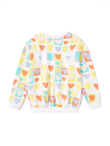 All Over Heart Top