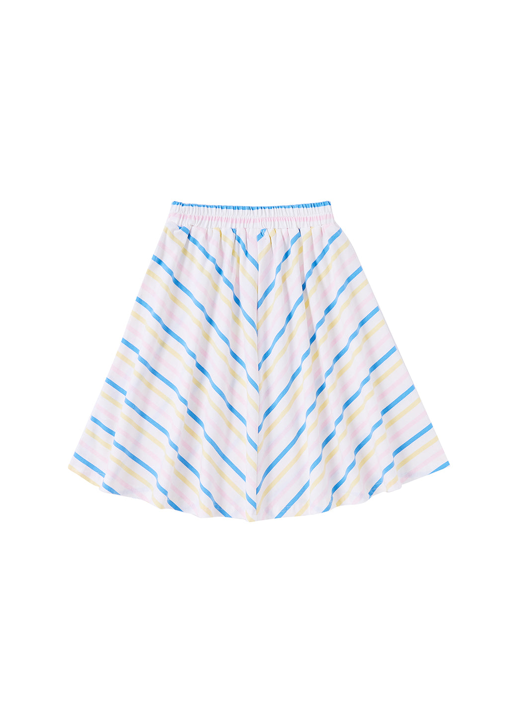 Multi Striped Basic Skirt