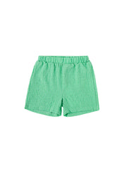 Gingham Short Pants